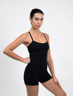 ActiveFlex Racerback Tank Top - Black
