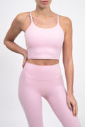 UltraSkin Cropped Cami Top - Baby Pink