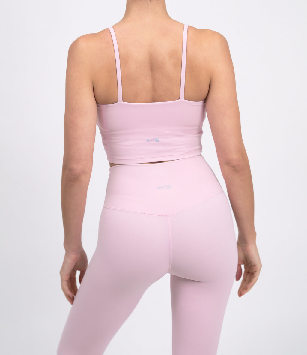 UltraSkin Cropped Cami Top - Baby Pink