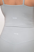 UltraSkin Cropped Cami Top - Slate Gray
