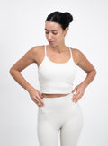 UltraSkin Cropped Cami Top - Coconut Milk