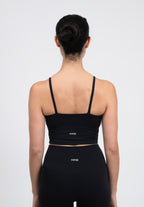 UltraSkin Cropped Cami Top - Black