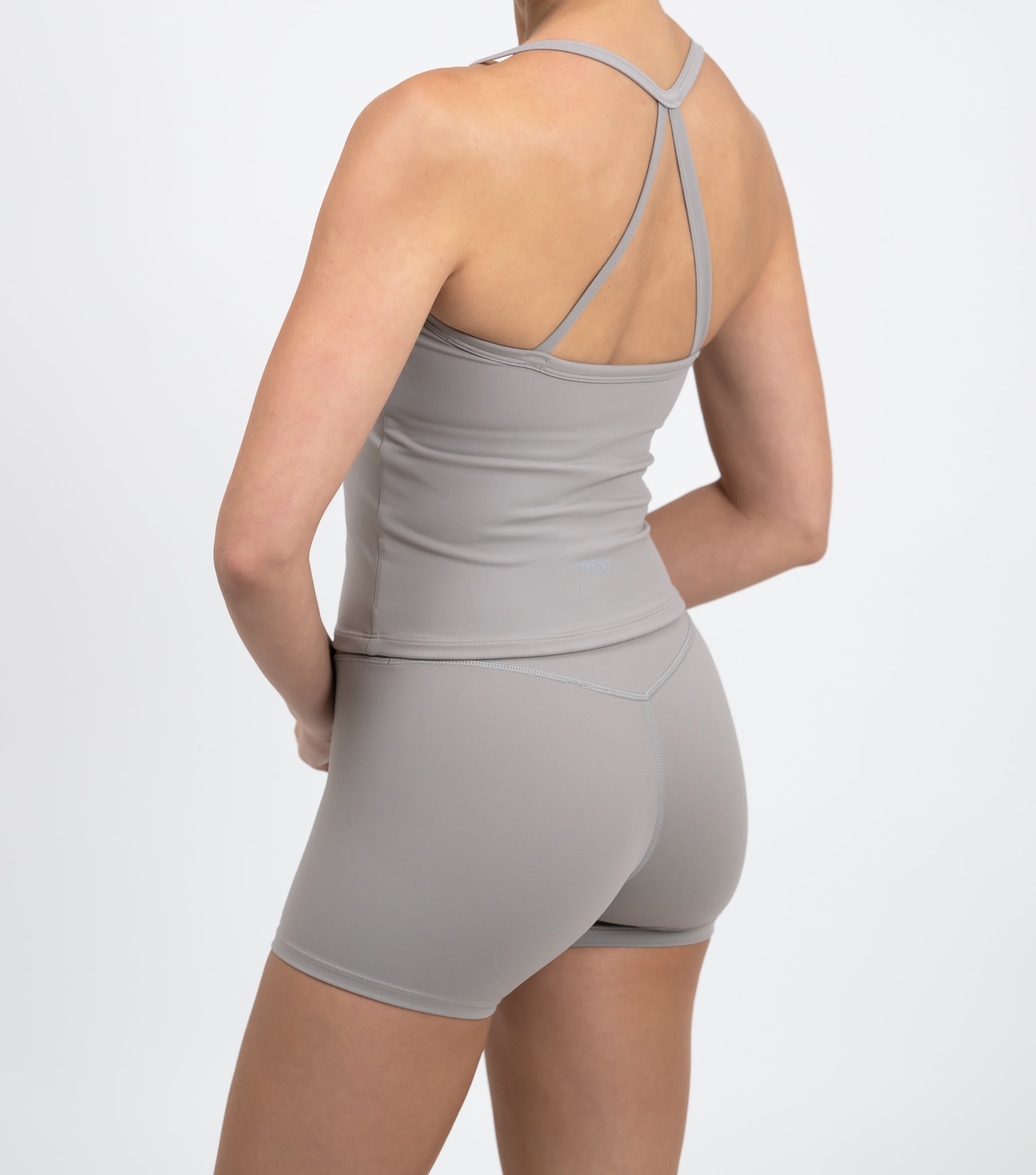 ActiveFlex High-Rise 3" Biker Shorts - Limestone