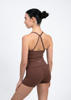 ActiveFlex Racerback Tank Top - Mocha
