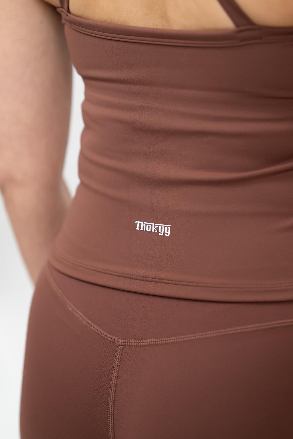 ActiveFlex Racerback Tank Top - Mocha