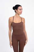 ActiveFlex Racerback Tank Top - Mocha